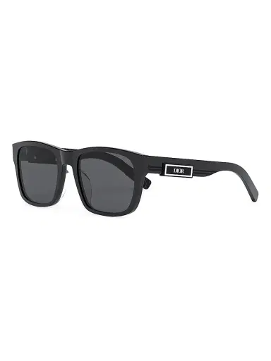 Dior Men's DIORB23 S2F 58MM Square Sunglasses - Black | Thumbnail 1