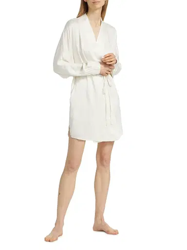 Lunya Women's Washable Silk Robe | Thumbnail 2 Lunya Women's Washable Silk Robe | Thumbnail 2