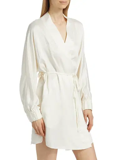 Lunya Women's Washable Silk Robe | Thumbnail 4 Lunya Women's Washable Silk Robe | Thumbnail 4