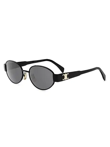Celine Men's Triomphe 54MM Oval Sunglasses | Thumbnail 1 Celine Men's Triomphe 54MM Oval Sunglasses | Thumbnail 1