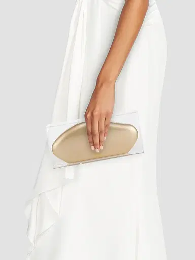 Cult Gaia Women's Annika Clutch - Brass | Thumbnail 2