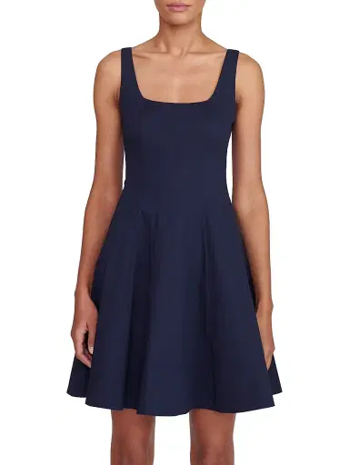 Staud Women's Wells Mini Dress | Thumbnail 3 Staud Women's Wells Mini Dress | Thumbnail 3