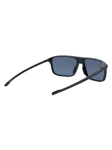 TAG Heuer Men's Vingt Sept 62MM Rectangular Sunglasses - Dark Blue Blue | Thumbnail 6
