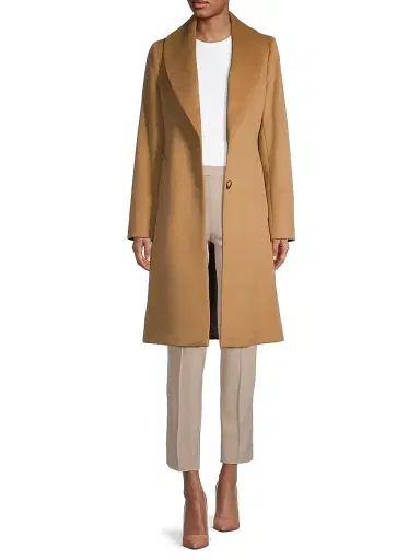 Sofia Cashmere Women's Wool-Blend Coat | Thumbnail 2