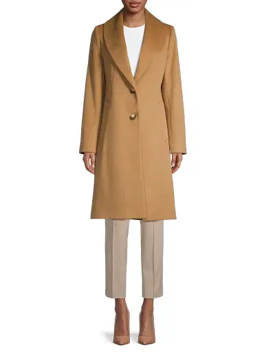 Sofia Cashmere Women's Wool-Blend Coat | Thumbnail 3