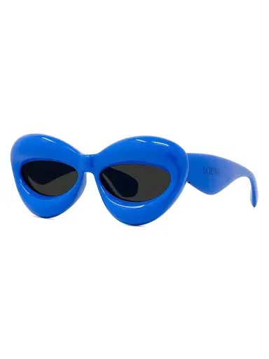 Loewe Men's 55MM Inflated Cat-Eye Sunglasses | Thumbnail 2