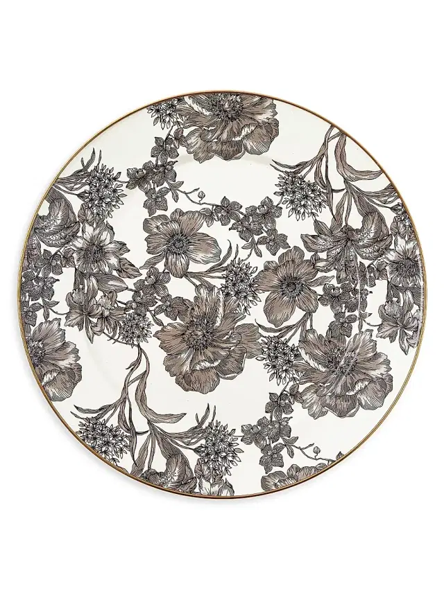 MacKenzie-Childs English Garden Plate Collection - Royal English 10''