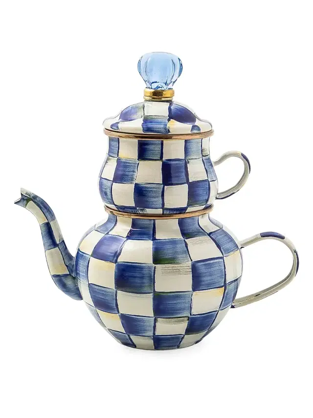 Royal Check High Tea Set