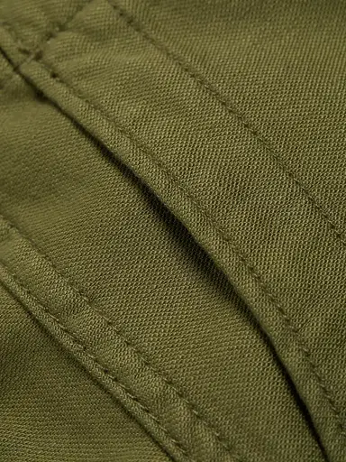 R13 Women's Cotton Wide-Leg Cargo Pants - Olive | Thumbnail 7 R13 Women's Cotton Wide-Leg Cargo Pants - Olive | Thumbnail 7