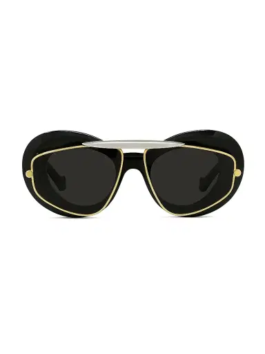 Loewe Men's Double Frame 47MM Geometric Sunglasses | Thumbnail 2