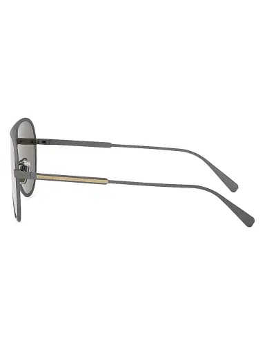 BVLGARI Men's Octo 59MM Pilot Sunglasses - Light Ruthenium Brown | Thumbnail 3 BVLGARI Men's Octo 59MM Pilot Sunglasses - Light Ruthenium Brown | Thumbnail 3