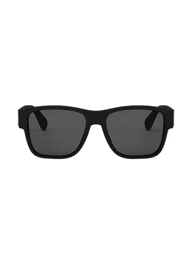 BVLGARI Men's 56MM Square Sunglasses - Black Dark Grey | Thumbnail 2