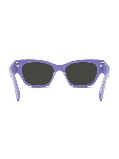 Celine Men's Monochrom 56MM Cat-Eye Sunglasses - Shiny Lilac Smoke | Thumbnail 5 Celine Men's Monochrom 56MM Cat-Eye Sunglasses - Shiny Lilac Smoke | Thumbnail 5