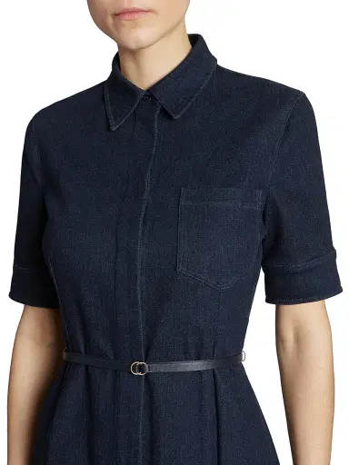 Altuzarra Women's Kieran Denim Midi-Shirtdress | Thumbnail 6 Altuzarra Women's Kieran Denim Midi-Shirtdress | Thumbnail 6