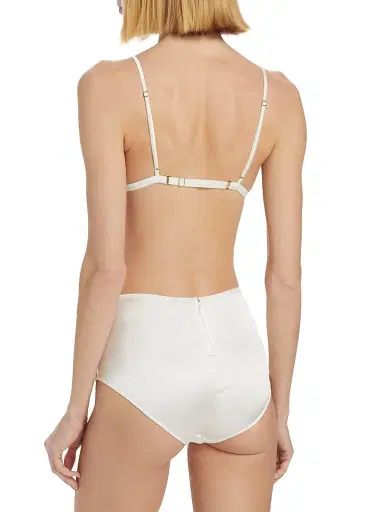 Kiki de Montparnasse Women's Tous Les Jours Soft Bra - Ivory - Size Large | Thumbnail 4 Kiki de Montparnasse Women's Tous Les Jours Soft Bra - Ivory - Size Large | Thumbnail 4