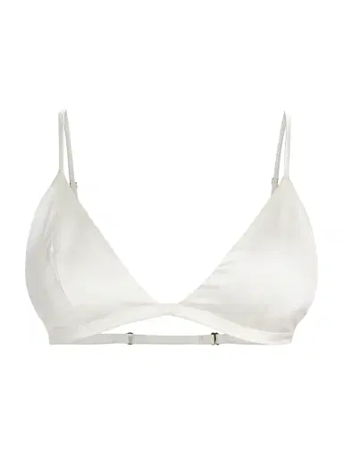 Kiki de Montparnasse Women's Tous Les Jours Soft Bra - Ivory - Size Large | Thumbnail 1 Kiki de Montparnasse Women's Tous Les Jours Soft Bra - Ivory - Size Large | Thumbnail 1