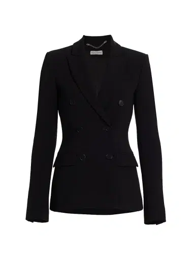 Altuzarra Women's Indiana Double-Breasted Jacket - Black - Size 12 | Thumbnail 1 Altuzarra Women's Indiana Double-Breasted Jacket - Black - Size 12 | Thumbnail 1