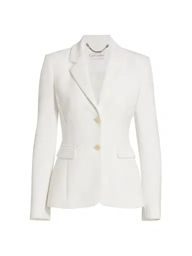 Altuzarra Women's Fenice Two-Button Jacket - Optic White - Size 12 | Thumbnail 1