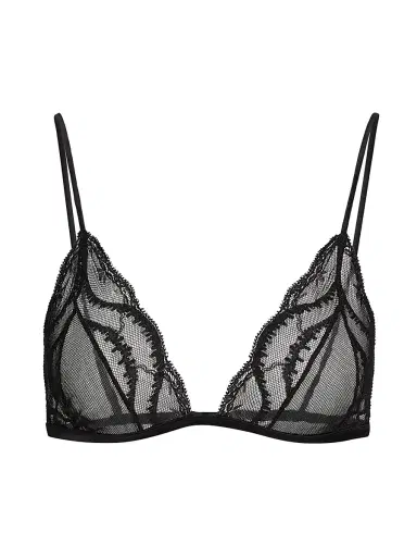 Kiki de Montparnasse Women's Soft Lace Bra - Black - Size Large | Thumbnail 1 Kiki de Montparnasse Women's Soft Lace Bra - Black - Size Large | Thumbnail 1