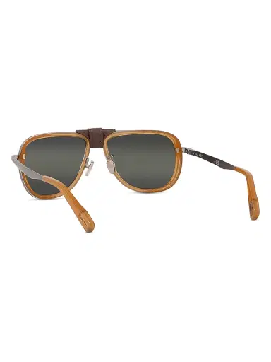 Vuarnet Men's Glacier 03 56MM Pilot Sunglasses - Smoke Light Brown | Thumbnail 4