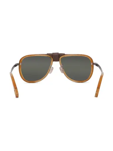 Vuarnet Men's Glacier 03 56MM Pilot Sunglasses - Smoke Light Brown | Thumbnail 5