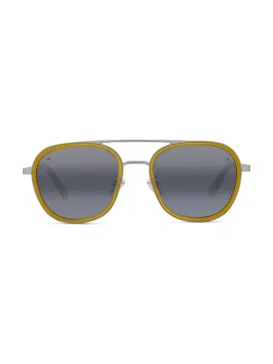 Vuarnet Men's Edge 03 54MM Geometric Sunglasses - Blue Mirror Light Brown | Thumbnail 2 Vuarnet Men's Edge 03 54MM Geometric Sunglasses - Blue Mirror Light Brown | Thumbnail 2
