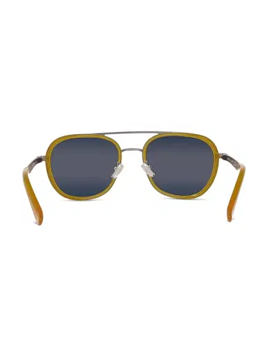 Vuarnet Men's Edge 03 54MM Geometric Sunglasses - Blue Mirror Light Brown | Thumbnail 5 Vuarnet Men's Edge 03 54MM Geometric Sunglasses - Blue Mirror Light Brown | Thumbnail 5
