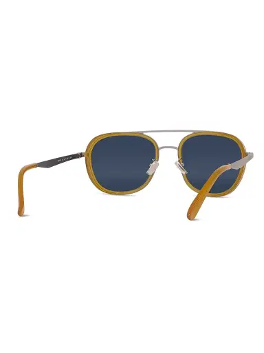 Vuarnet Men's Edge 03 54MM Geometric Sunglasses - Blue Mirror Light Brown | Thumbnail 6 Vuarnet Men's Edge 03 54MM Geometric Sunglasses - Blue Mirror Light Brown | Thumbnail 6