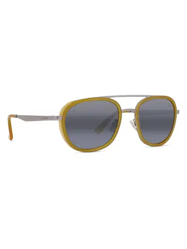 Vuarnet Men's Edge 03 54MM Geometric Sunglasses - Blue Mirror Light Brown | Thumbnail 8 Vuarnet Men's Edge 03 54MM Geometric Sunglasses - Blue Mirror Light Brown | Thumbnail 8