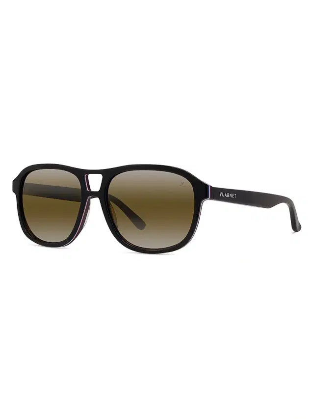 Men's Legend 03 Valley 58MM Pilot Sunglasses - Green Mirror Black