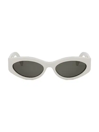 Celine Men's Monochroms 56MM Geometric Sunglasses - Ivory Dark Grey | Thumbnail 2 Celine Men's Monochroms 56MM Geometric Sunglasses - Ivory Dark Grey | Thumbnail 2