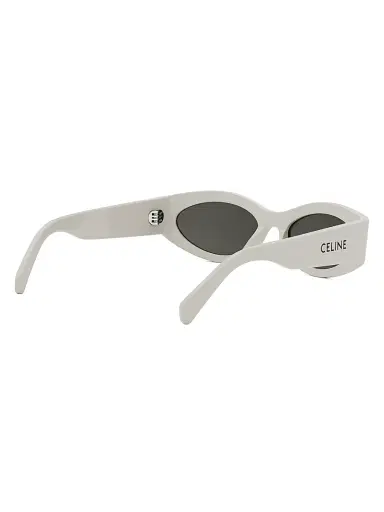 Celine Men's Monochroms 56MM Geometric Sunglasses - Ivory Dark Grey | Thumbnail 6 Celine Men's Monochroms 56MM Geometric Sunglasses - Ivory Dark Grey | Thumbnail 6