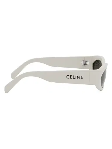 Celine Men's Monochroms 56MM Geometric Sunglasses - Ivory Dark Grey | Thumbnail 7 Celine Men's Monochroms 56MM Geometric Sunglasses - Ivory Dark Grey | Thumbnail 7