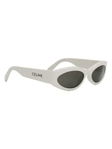 Celine Men's Monochroms 56MM Geometric Sunglasses - Ivory Dark Grey | Thumbnail 8 Celine Men's Monochroms 56MM Geometric Sunglasses - Ivory Dark Grey | Thumbnail 8