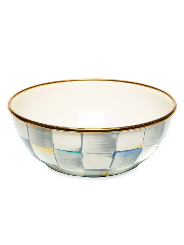 Sterling Check Everyday Bowl