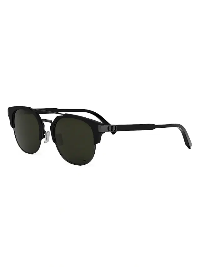 Dior Men's CD Icon R1U Geometric Sunglasses