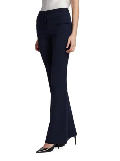 Altuzarra Women's Serge High-Waisted Pants - Berry Blue - Size 4 | Thumbnail 4 Altuzarra Women's Serge High-Waisted Pants - Berry Blue - Size 4 | Thumbnail 4