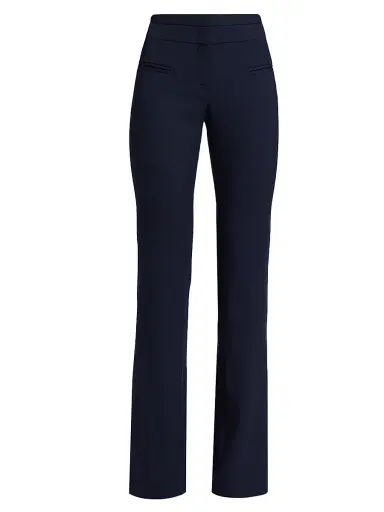 Altuzarra Women's Serge High-Waisted Pants - Berry Blue - Size 4 | Thumbnail 1 Altuzarra Women's Serge High-Waisted Pants - Berry Blue - Size 4 | Thumbnail 1