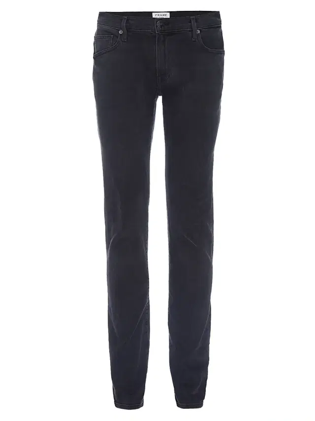FRAME L'Homme Cotton-Blend Slim-Fit Jeans - Fade To Grey