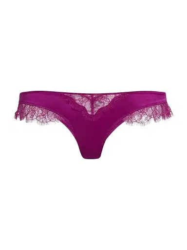 Kiki de Montparnasse Women's Lace Inset Thong | Thumbnail 1