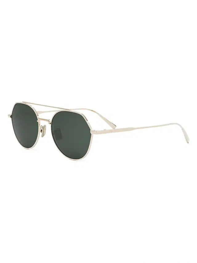 Dior Men's DiorBlackSuit R6U 54MM Geometric Sunglasses
