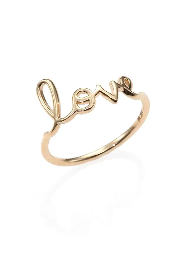 Women's 14K Yellow Gold Pure Love Ring - Gold