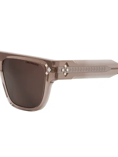 Dior Men's CD Diamond S6I 55MM Square Sunglasses | Thumbnail 3