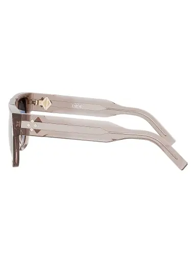 Dior Men's CD Diamond S6I 55MM Square Sunglasses | Thumbnail 4
