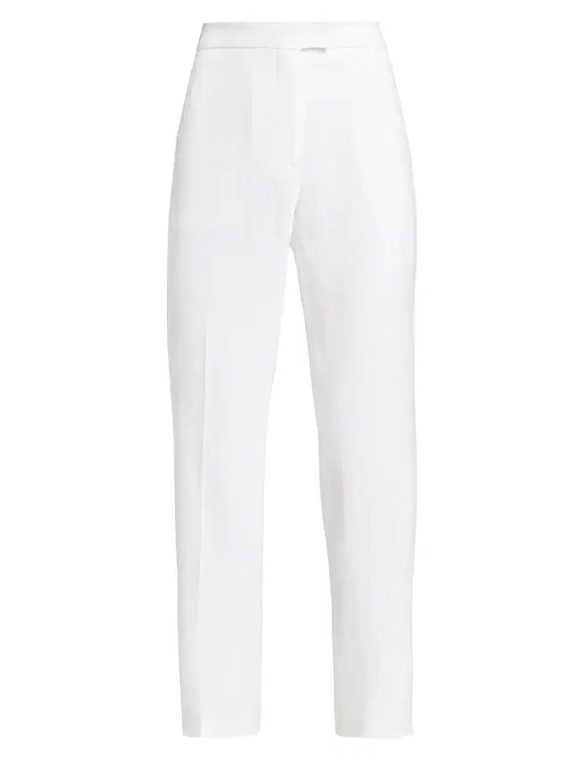 Women's Todd Straight-Leg Crop Pants - Optic White