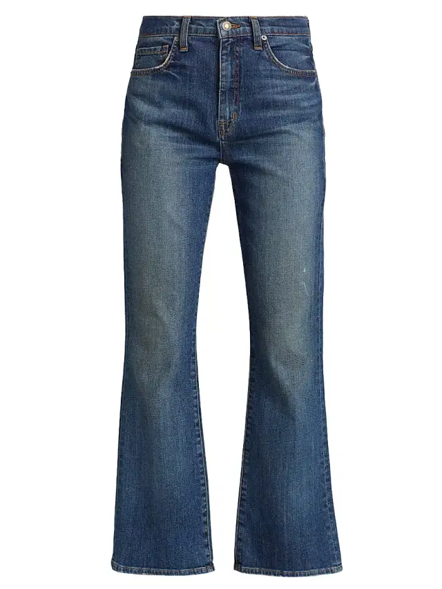 Nili Lotan Women's Bootcut Mid-Rise Jeans - Classic Wash