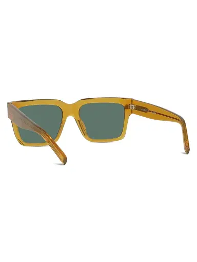 Givenchy Men's GV Day 55MM Square Sunglasses - Shiny Yellow And Green | Thumbnail 4 Givenchy Men's GV Day 55MM Square Sunglasses - Shiny Yellow And Green | Thumbnail 4