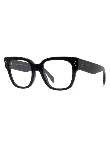 Celine Men's 53MM Bold 3 Dots Square Eyeglasses - Black | Thumbnail 2 Celine Men's 53MM Bold 3 Dots Square Eyeglasses - Black | Thumbnail 2