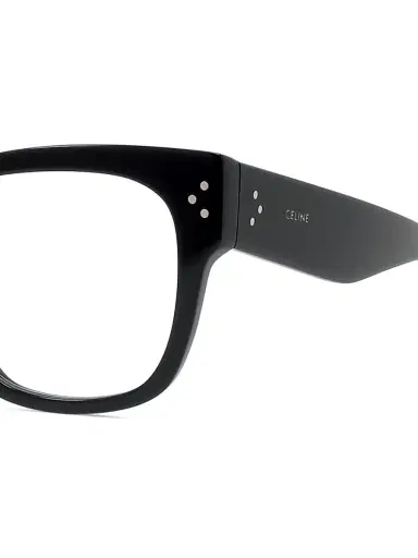 Celine Men's 53MM Bold 3 Dots Square Eyeglasses - Black | Thumbnail 3 Celine Men's 53MM Bold 3 Dots Square Eyeglasses - Black | Thumbnail 3