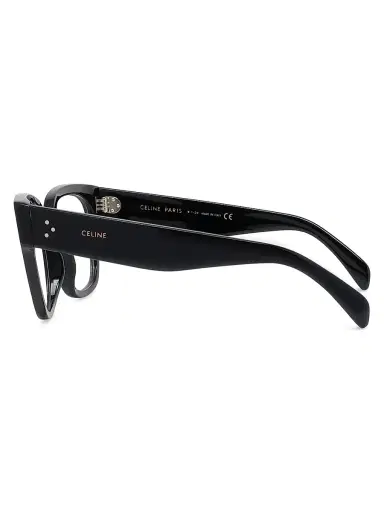 Celine Men's 53MM Bold 3 Dots Square Eyeglasses - Black | Thumbnail 4 Celine Men's 53MM Bold 3 Dots Square Eyeglasses - Black | Thumbnail 4